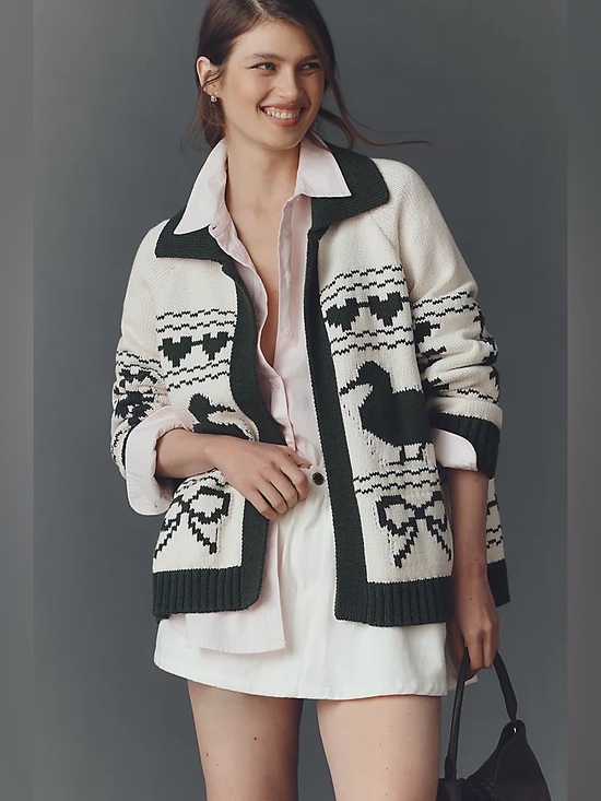 Anthropologie Sweaters - Anthropologie Duck Fair Isle Open Cardigan